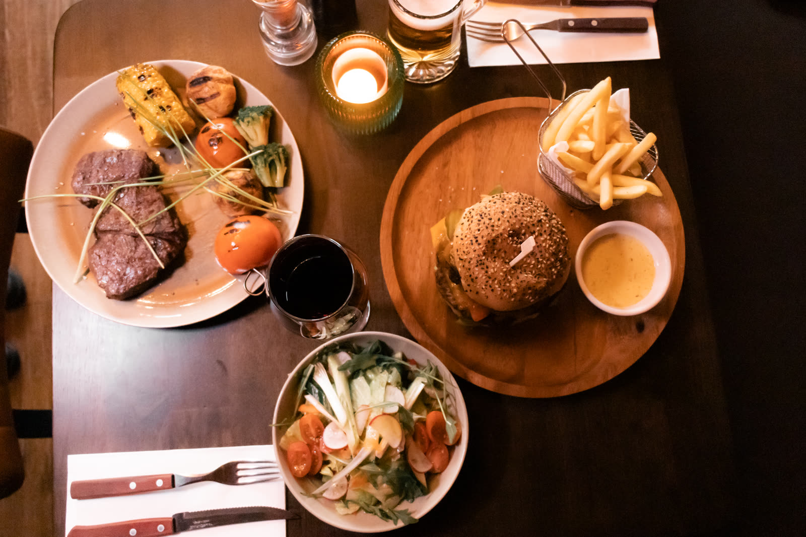 Gerecht van de Argentijnse grill bij La Stego
